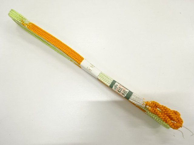 JAPANESE KIMONO / HANDTIED OBIJIME CORD
